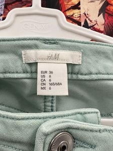 Light Blue Denim Mini Skirt