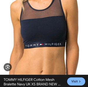 Tommy Hilfiger Cotton Mesh Bralette