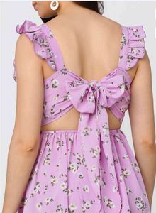 Floral Print Mini Dress
