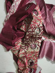 Elegant Maroon Curtain