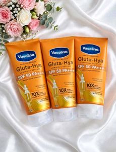 Pack of 3 Vaseline Gluta-Hya SPF 50 Sunscreen