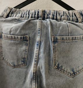 Light Wash Wide Leg Jeans