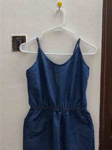 Blue Denim Jumpsuit