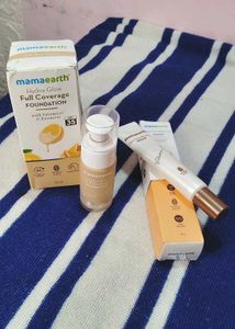 Combo Of Mamaearth Primer 🌷And Foundation ✨