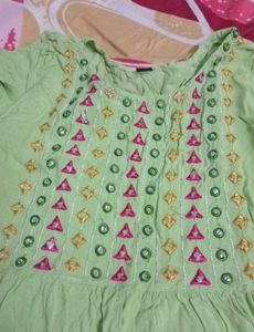 Elegant Tiered Anarkali Kurta