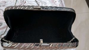 Solid Silver Evening Bag