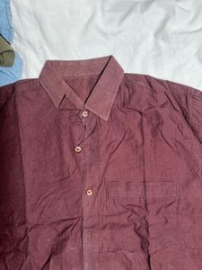 Maroon Long Sleeve Shirt