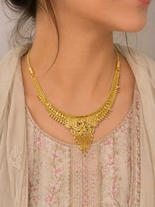 Golden Look Imitation Necklace – Perfect for Weddi