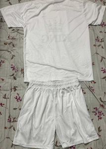 King Graphic T-Shirt &amp; Shorts Set
