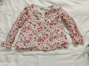 Chic Floral Print Blouse