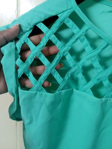 Sea Green Top
