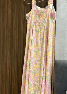 Chic Floral Print Midi Dress
