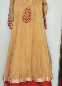 BRIDAL HEAVY ANARKALI WITH FULL ZARI WORK ON IT