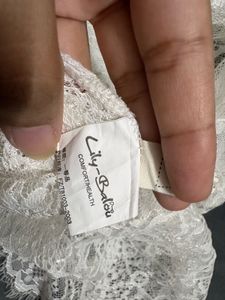 Elegant White Lace Top