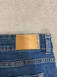 Blue Distressed Denim Jeans