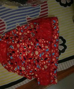 Lux Cozi Boyz Red Printed Briefs