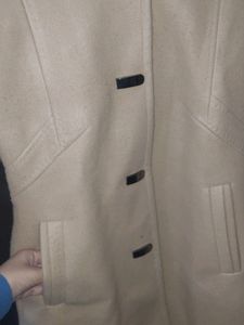 Skin Colour Trench Coat