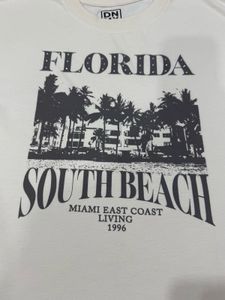 Oversized Florida South Beach T-Shirt