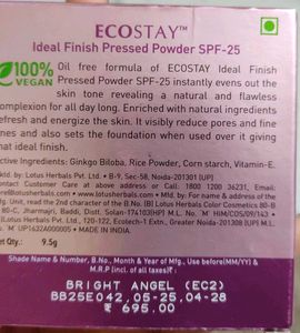 Lotus Make-Up EcoStay Pressed Powder
