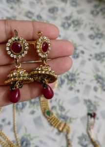 Exquisite copper necklace set