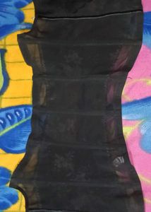 Black Corset Style Blouse