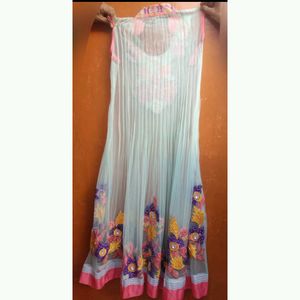 Designer Heavy Frock Suit 💙😍