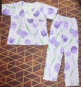 Floral Pajama Set