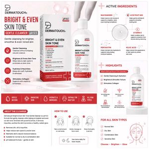 Dermatouch Bright &amp; Even Skin Tone Gentle Cleanser