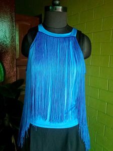 Orginal Shein Fringe Sleeveless Top