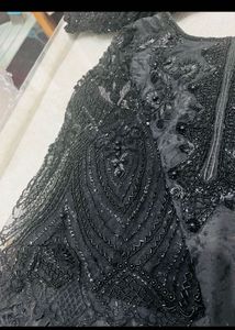 Elegant Black Embroidered Kurta Set