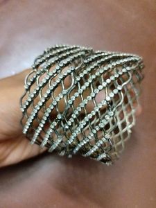 Sparkling Statement Cuff Bracelet