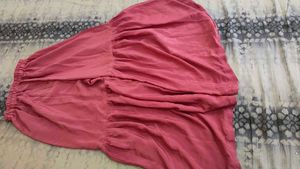 Beautiful Pink Kurta Set with Gold Embroidery