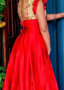 Red Lehenga Choli Set