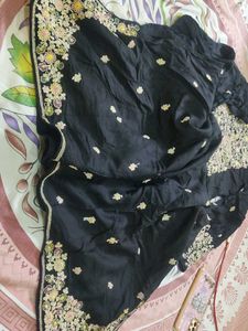 black A- line dress