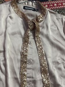 Elegant Champagne Top