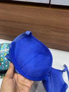Pierre Cardin paris padded Blue Bra