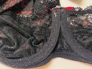 Elegant Black Lace Bra by enamor