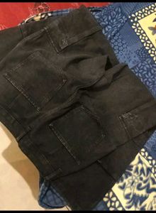 Grey Cargo Pants