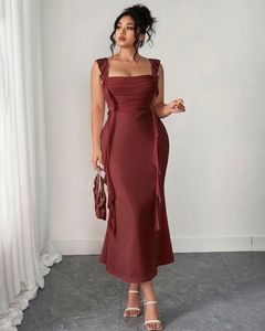 LITTLEBOX Elegant Ruffle Trim Dress