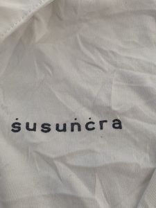 White Long Sleeve Polo Top