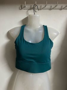 Teal Sports Bra