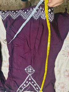 Stylish Wine Dhoti Cord set in xl size