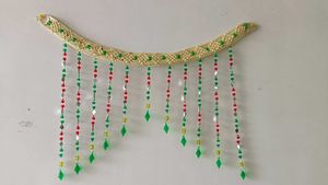 Handmade Beaded Toran Door Hanging