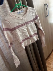 Cute Striped Long Sleeve Top