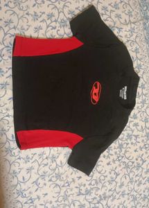 Diesel Logo Black &amp; Red T-Shirt