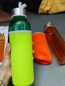 Glass Water Bottle