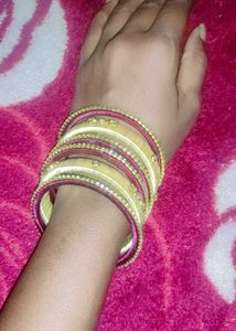 Vibrant Stackable Silk Thread Bangles