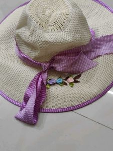 Charming Wide-Brimmed Sun Hat