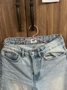 Light Wash Wide Leg Jeans