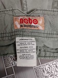 y2k imported  olive low rise bootcut jeans